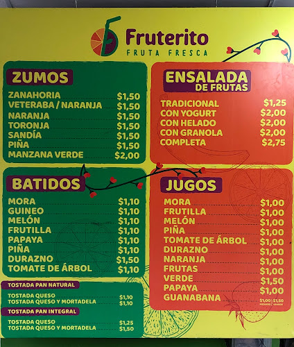 FRUTERITO FRUTA FRESCA - Frutería