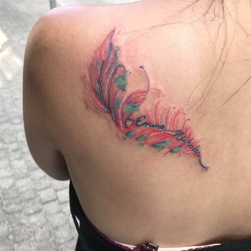 Explore wine glass tattoo ideas, creative tattoo ideas in Miami, available at Miami Tattoo & Co Midtown