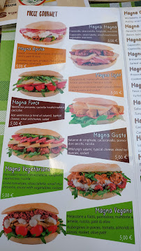 Menu du Magnapulia à Monopoli