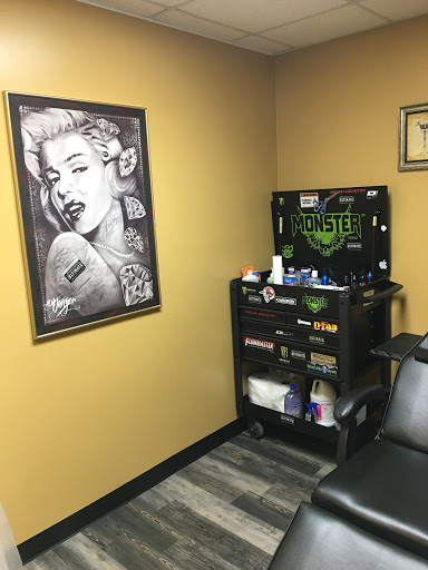 Explore scary movie tattoo ideas, creative tattoo ideas in Warner Robins, available at Untold Pain Tattoo Studio