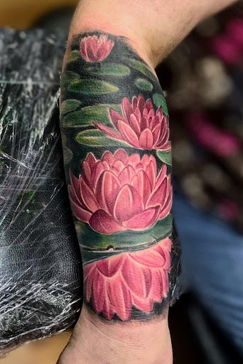 Explore r.i.p tattoo ideas, creative tattoo ideas in Homosassa, available at Citrus Tattoos