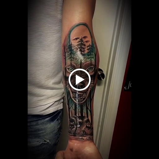 Explore georgia tattoo ideas, creative tattoo ideas in Miami, available at Por vida tattoos