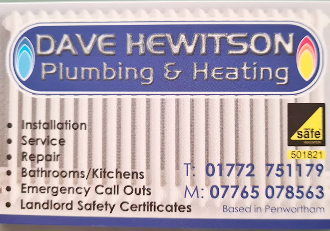 Dave Hewitson Plumbing & Heating - Preston