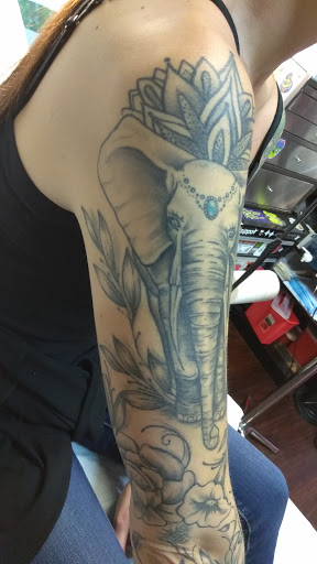 Explore family initials tattoo ideas, creative tattoo ideas in Eugene, available at Whiteaker Tattoo Collective