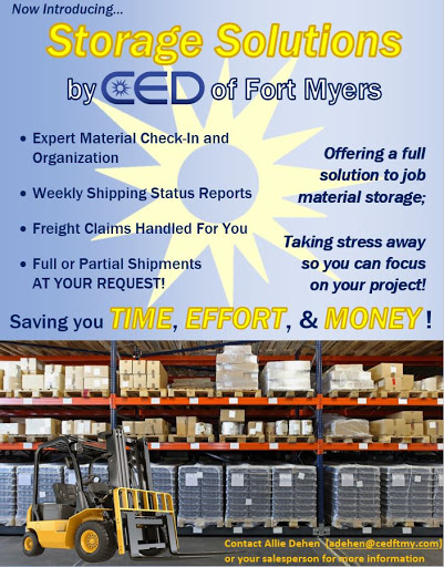 Electrical Supply Store «CED Ft. Myers», reviews and photos, 6200 Metro Plex Dr, Fort Myers, FL 33966, USA
