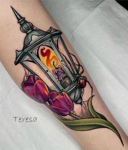 Explore cheetah print tattoos ideas, creative tattoo ideas in Sanford, available at Venom Ink Tattoo