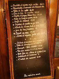 Le Petit Châtelet à Paris menu