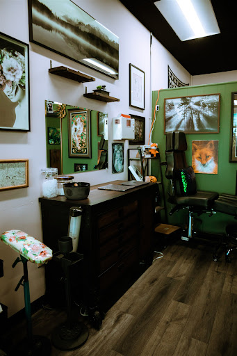 Explore inner biceps tattoo ideas, creative tattoo ideas in Sykesville, available at Foxwood Tattoo Collective