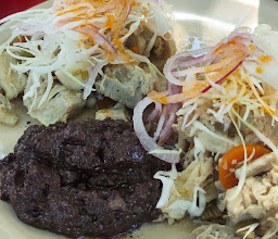 Mariscos y taco fish photo