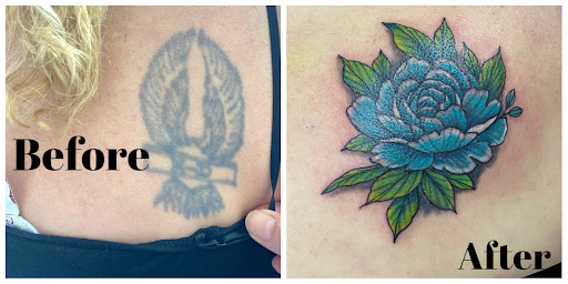 Explore foo fighters tattoo ideas, creative tattoo ideas in Crystal City, available at Meraki Tattoo and Piercing