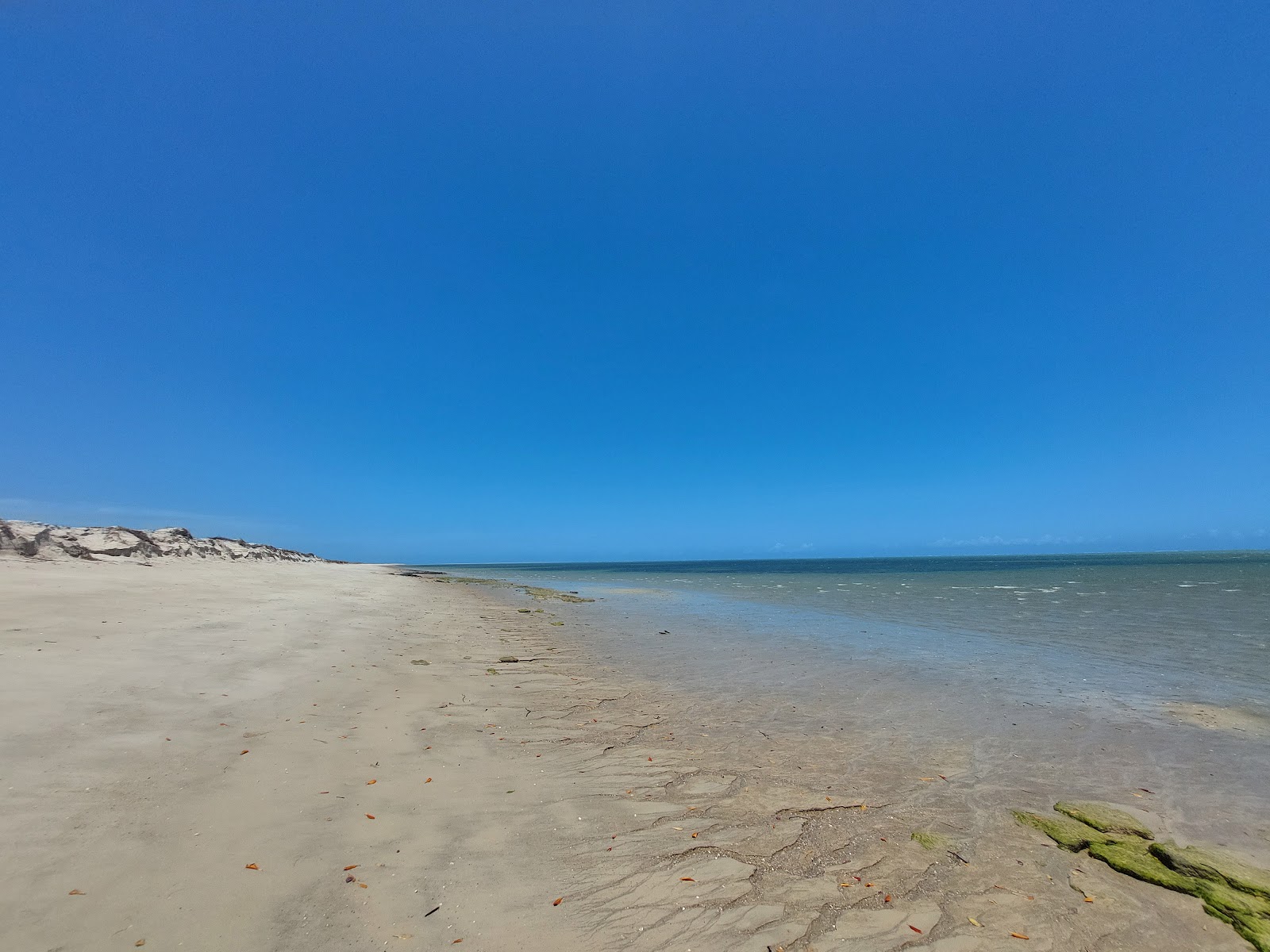 Foto di Spiaggia del Nuovo Caribe con una superficie del sabbia luminosa