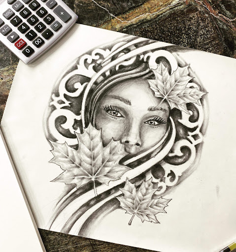 Explore sunlight tattoo ideas, creative tattoo ideas in Ocala, available at Beauty in a Canvas Tattoo and Art Gallery