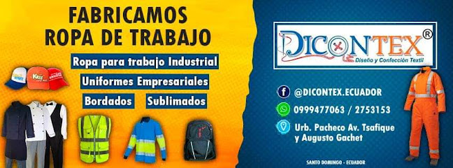 Opiniones de DICONTEX - Ropa de trabajo industrial en Santo Domingo de los Colorados - Tienda de ropa