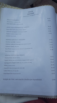 Menu du Ristorante  Il Barcaiolo  à Mazzarò