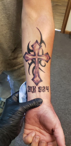 Find tattoo ideas goth for your next unique tattoo in Cornelia at Prismatic Pulse Tattoo