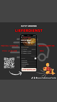 Carte du Pascha Kebap à Rhede