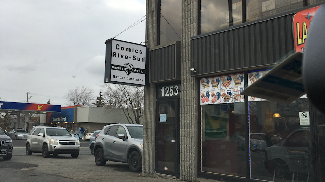 Comics Rive-Sud - Cartes / Jeux / Bandes Dessinées