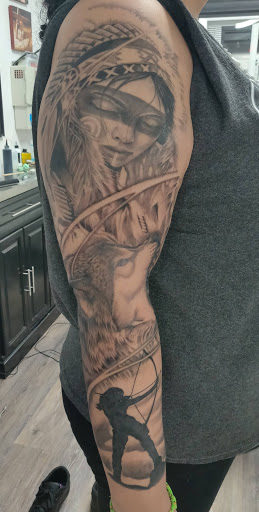 Explore virgo zodiac tattoo ideas, creative tattoo ideas in Kissimmee, available at Precision Ink Tattoo Company