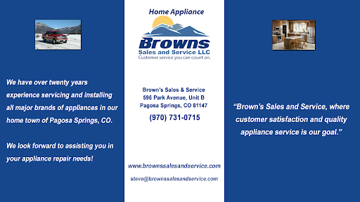 Browns Sales and Service, LLC in Pagosa Springs, Colorado