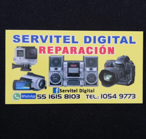 REPARACIÓN DE CÁMARAS FOTOGRÁFICAS Y DE VIDEO SERVITEL DIGITAL