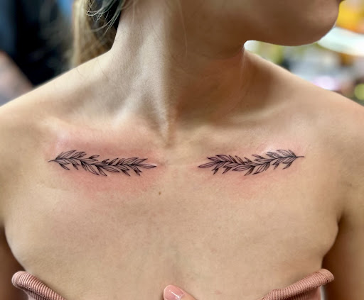 Explore butterfly semicolon tattoo ideas, creative tattoo ideas in Wilmington, available at Wilmington Tattoo & Piercing