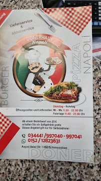 King Döner Hohenmölsen à Hohenmölsen carte