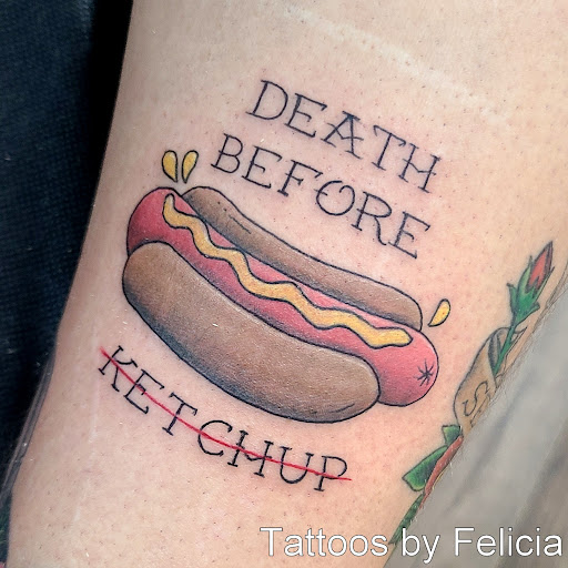 Explore buffalo tattoo ideas, creative tattoo ideas in Fort Myers, available at Tiger Lotus Tattoo and Piercing