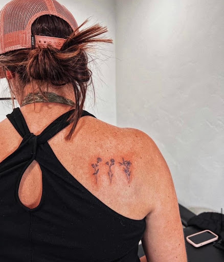Explore tattoos ideas for chest, creative tattoo ideas in Burley, available at Fine Line Ink