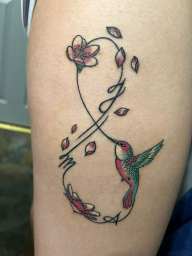 Explore unicorn tattoo ideas, creative tattoo ideas in Stratford, available at True Line Tattoo