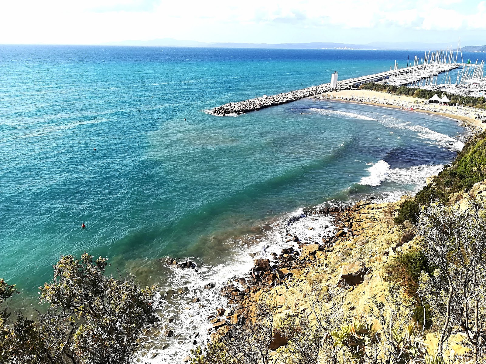 Foto di Porto Punta Ala area del resort sulla spiaggia