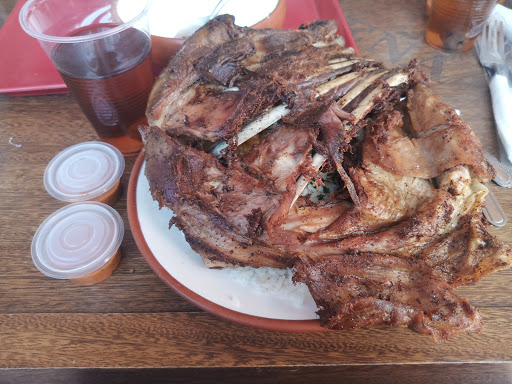 Rotisserie meat La Paz
