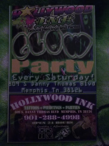 Tattoo Shop «hollywood ink», reviews and photos, 809 S Danny Thomas Blvd, Memphis, TN 38126, USA
