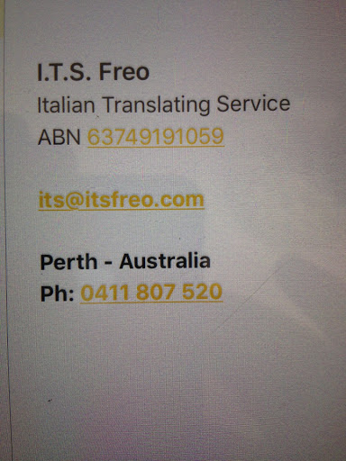 ITS Freo Italian Translating Service