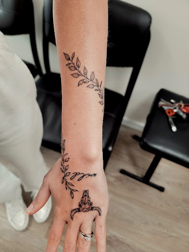 Explore country music tattoos ideas, creative tattoo ideas in Conway, available at Primal Urge Tattoos