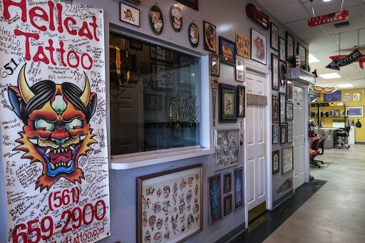 Tattoo Shop «Hellcat Tattoo», reviews and photos, 1896 Palm Beach Lakes Blvd #100, West Palm Beach, FL 33409, USA
