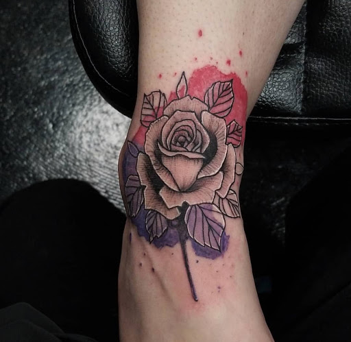 Explore pacman tattoo ideas, creative tattoo ideas in Kenosha, available at Kenosha Tattoo Company