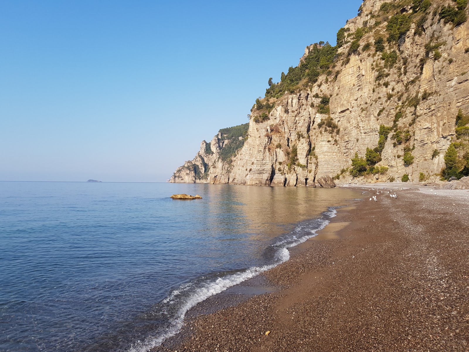 Foto van Spiaggia di Tordigliano en zijn prachtige landschap