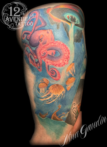 Explore true north tattoo ideas, creative tattoo ideas in Nampa, available at 12th Avenue Tattoo