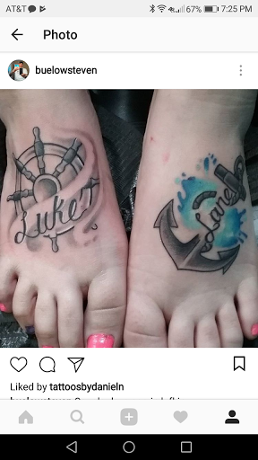 Explore truck tattoo ideas, creative tattoo ideas in Lufkin, available at Blue Lotus Tattoo & Piercing