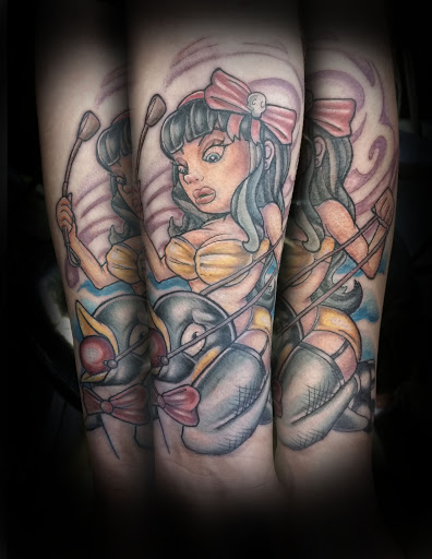 Explore kokopelli tattoo ideas, creative tattoo ideas in Kansas City, available at Waldos Darkside Tattoo