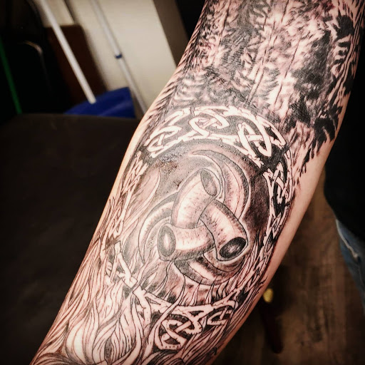 Explore friday the 13th tattoo ideas, creative tattoo ideas in Spokane, available at All About It Tattoo Studio