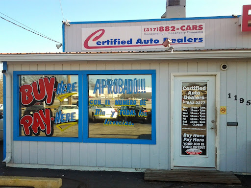 Car Dealer «Certified Auto Dealers», reviews and photos, 1195 N Madison Ave, Greenwood, IN 46142, USA