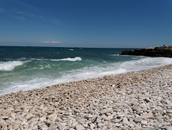 Giovinazzo free Beach'in fotoğrafı geniş bir kıyı şeridi ile birlikte