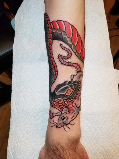 Explore simple tattoo ideas for guys, creative tattoo ideas in Brooklyn, available at Electric Anvil Tattoo & Piercing