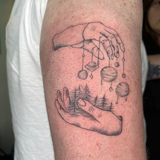 Explore small viking tattoo ideas, creative tattoo ideas in Vancouver, available at Sacred Yeti Tattoos