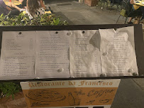 Restaurant Ristorante Da Francesco à Lucca - menu / carte