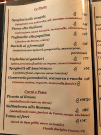 Restaurant italien Monterosso à Montrouge - menu / carte