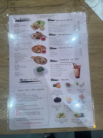 Gongfu nouilles à Choisy-le-Roi menu