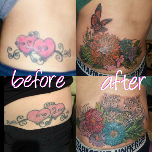 Explore leg tattoos ideas, creative tattoo ideas in Pleasanton, available at The Tat Studio