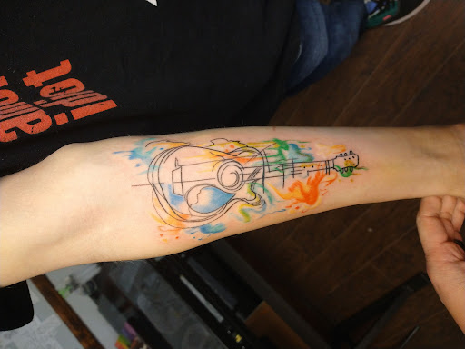 Explore tattoo ideas quarter sleeve, creative tattoo ideas in Lexington, available at Tempest Tattoo Studio